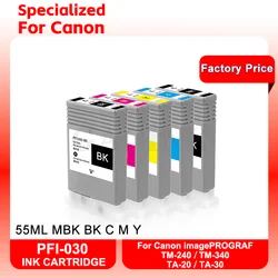 PFI-030 PFI030 PFI 030 Compatible Ink Cartridge TA20 30 Full With Pigment Ink For Canon ImagePROGRAF TA-20 TA-30 TM-240 TM-340