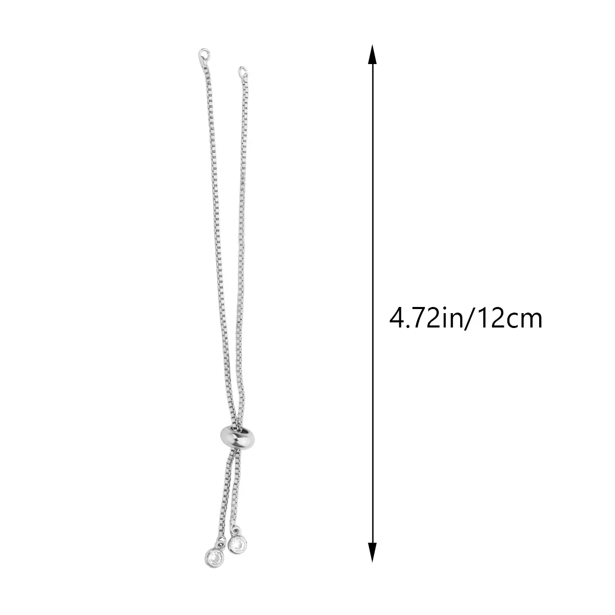 5Pcs Adjustable Bracelets Copper Semi-Finished DIY Jewelry Making Set for Women Girls Gift Accessories Ankle Bracelets for Women