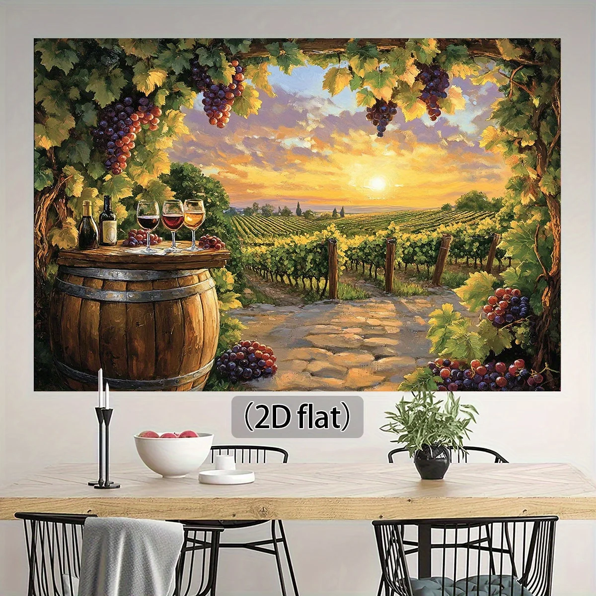 Home Decor Under 1000 - Puzzle da 500/1000/1200/2000 Pezzi: Il Vigneto