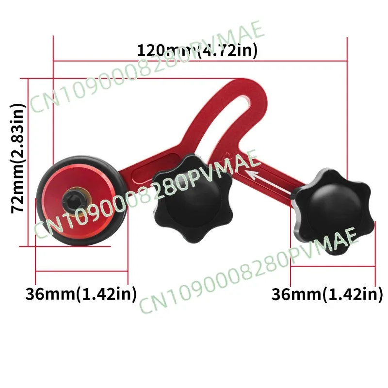Router Insert Plate | Woodworking Lifting Table for Chamfering & Tenoning