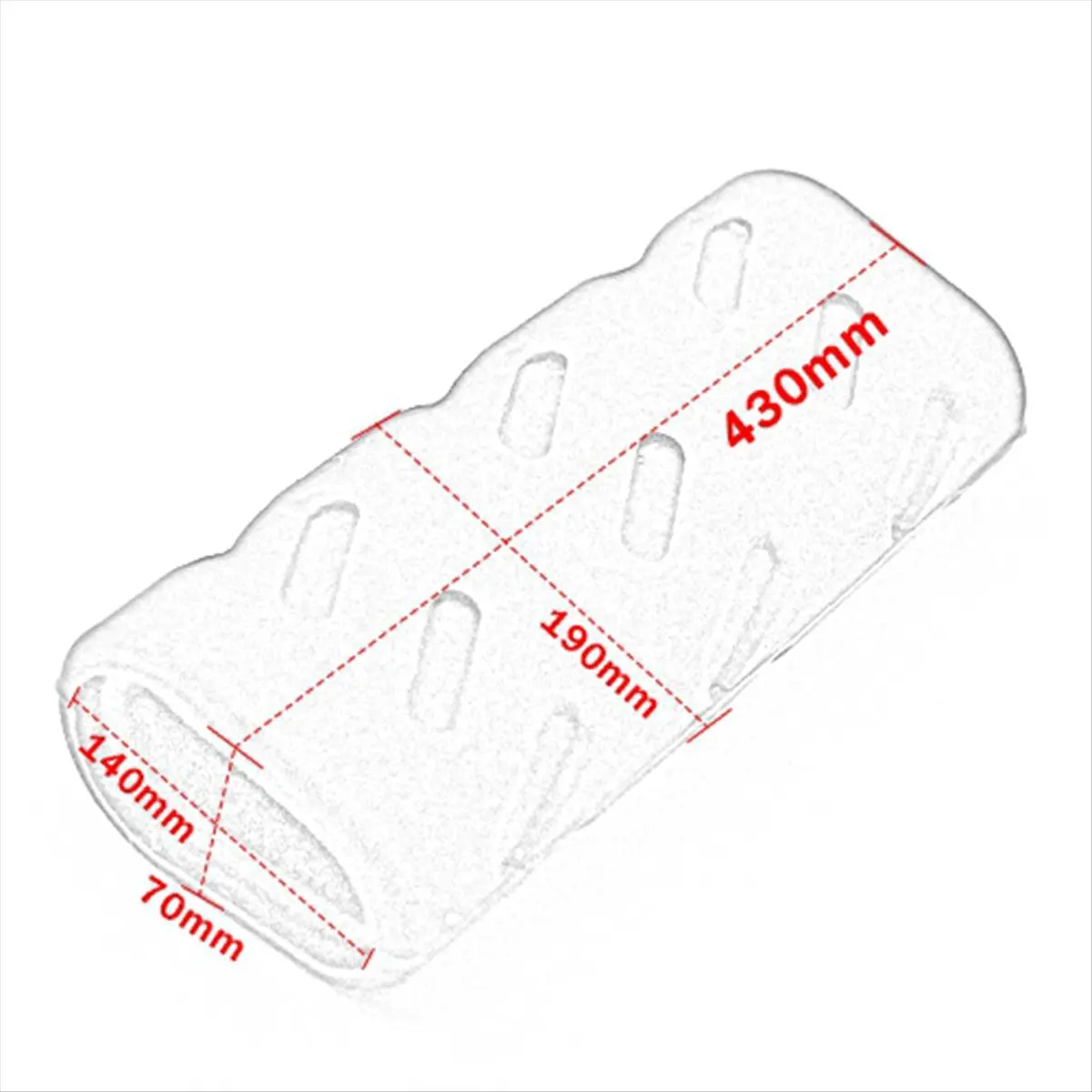 T37C Motorcycle Gear Fhift Lever Nonslip Rubber Sleeve for Ducati Diavel 1260 Monster 937/950 Hypermotard 950 950Sp
