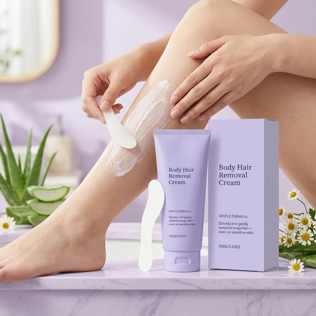 Avocado Body Hair Removal Cream Effective Remove Gentle Hair Removal Reduce Redness Smoothing Skin Easy Apply Hair Remove Creams