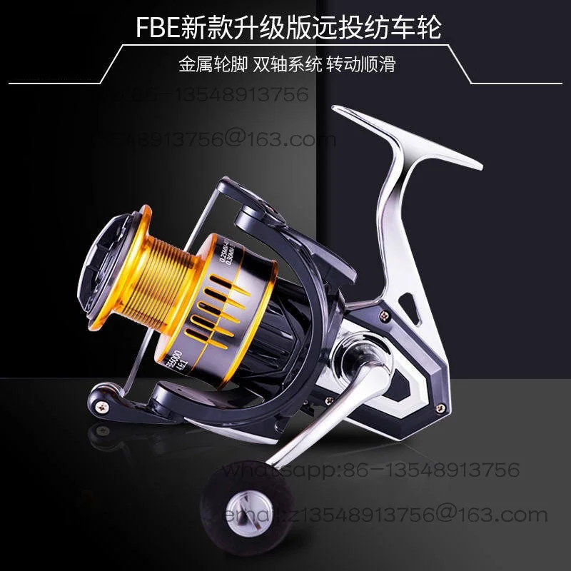 Luya spinning wheel front unloading wheel FBE metal fishing  water drop wheel anchor fish front unloading stone fishing