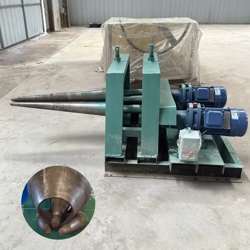 CE Certification Wear-Resistant 3 Roller Taper Cone Rolling Machine High Performance 380V Stainless Steel Cone Bending