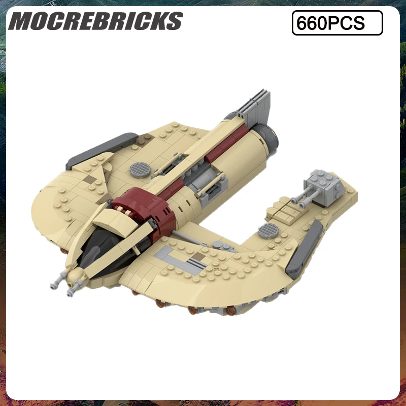 MOC Customized Bricks Space War Series Science Punishing One Warship Model Building Blocks Sets Children's Toys Christmas Gifts