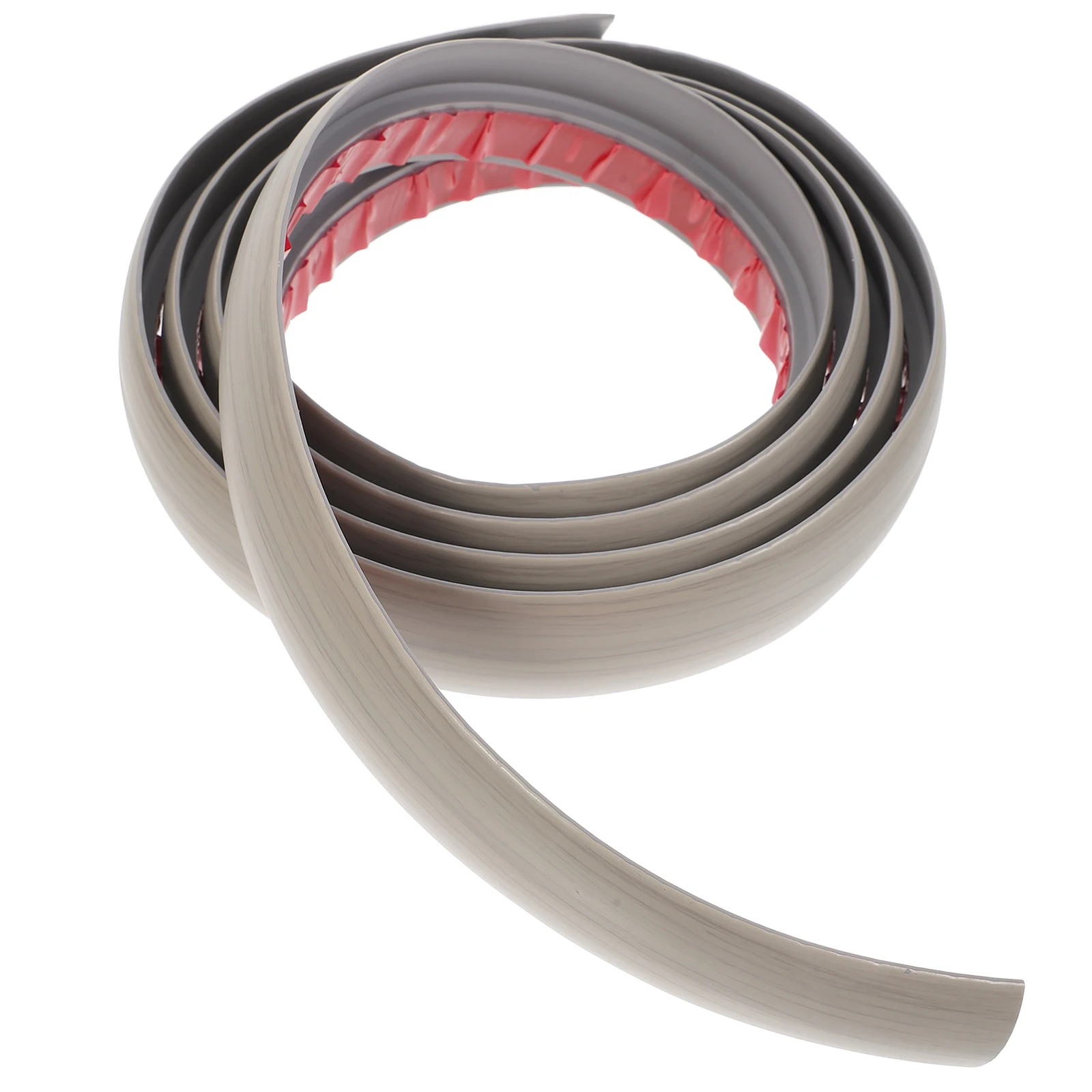 

2M PVC Self Adhesive Floor Strip for 4 6mm Height Door Edging Tile to Wood Transition Anti Trip Safety Edge Trim