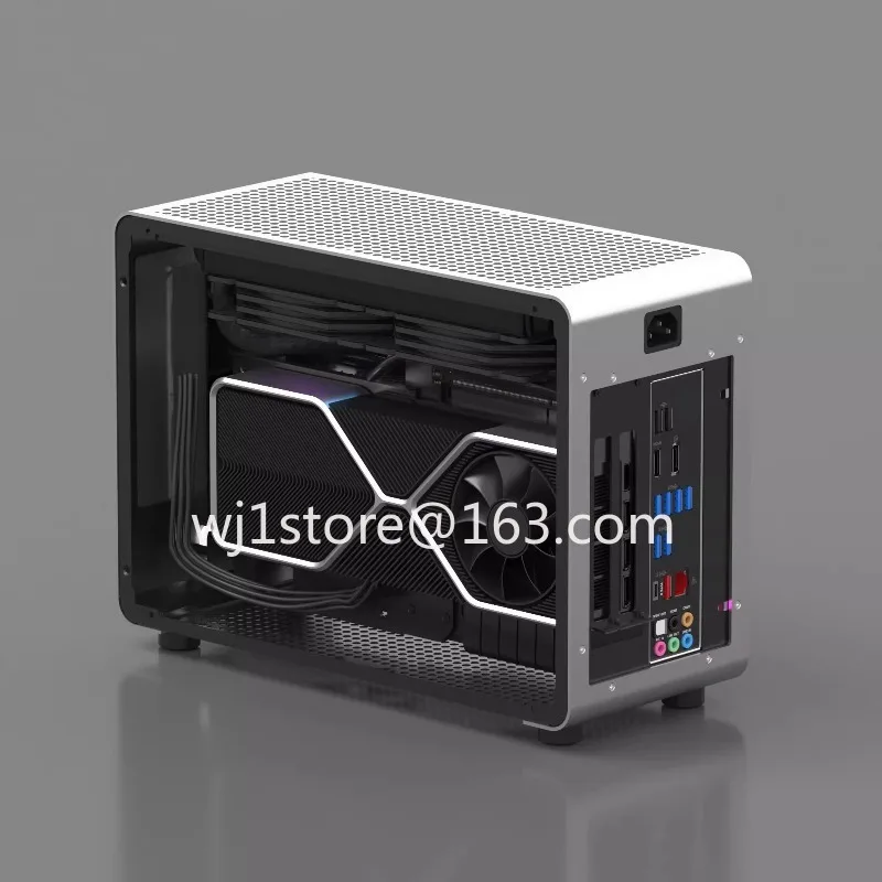 New Applicable to  G1-pro aluminum chassis ITX MINI water-cooled 240 long graphics card PC A4 mini