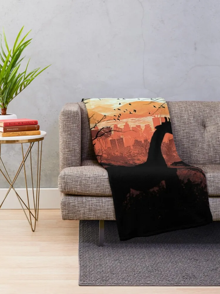 The Last Of Us T-ShirtThe Last of Us Throw Blanket Flannel Blanket Blanket Fluffy Sofa Throw Blanket