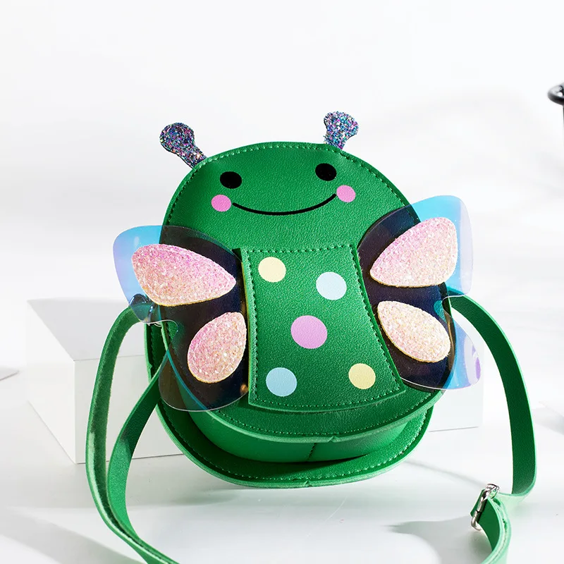 Korean Children's Crossbody Bag Cute Cartoon Bee Girl's Bag Zero Wallet Children's Shoulder Bag Baby Kids Fashion Bag