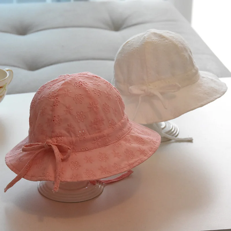 Summer Sun Hats Infants and Young Children Baby Girls Gorras Kids Sombrero Caps Beach Fishing Hats Bucket Hat