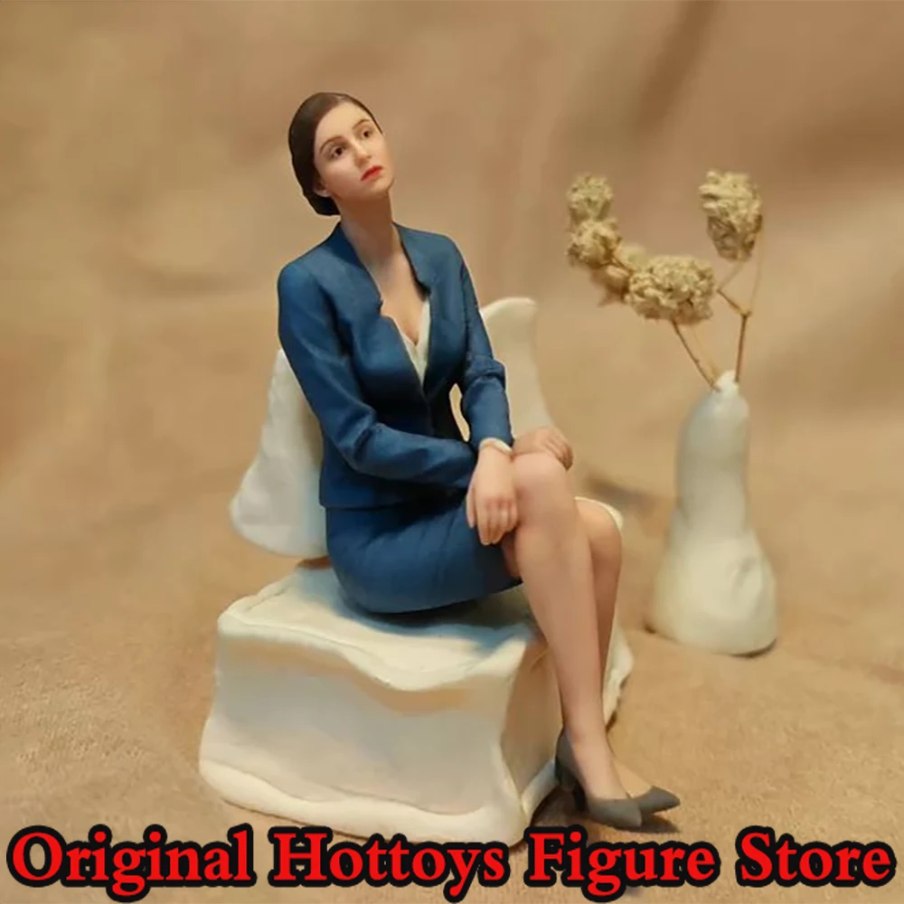 

In Stock 1/18 Scale Women Soldier Professional Attire Beauty Mini Realistic Sculpture Full Set About 6cm ction Figure Doll