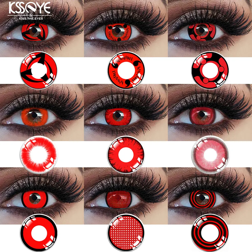 Les lentilles de contact iris yeux roug une solution pour un look unique et captivant