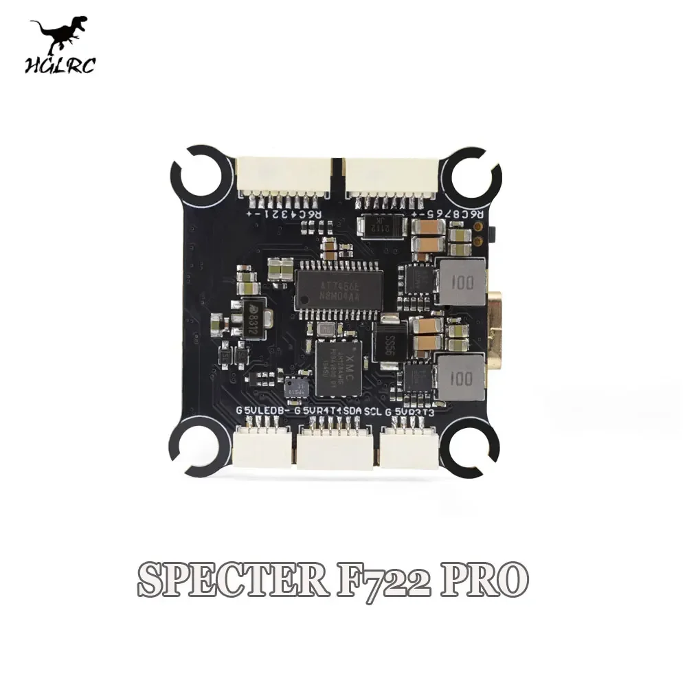 HGLRC SPECTRE F722 Pro Controllore di volo MPU6000 Giroscopio 30,5x30,5 mm per RC FPV Racing Drone