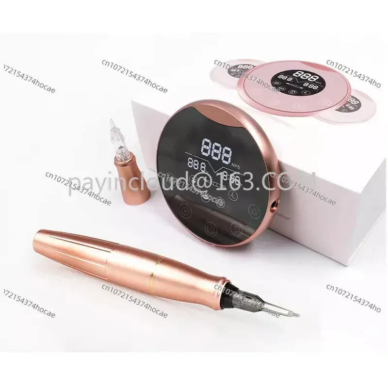 Biomaser P90 Eyebrow PMU Tattoo Machine Pen Set Universal Cartridge Needle Dermografo Permanent Makeup Microblading Machine