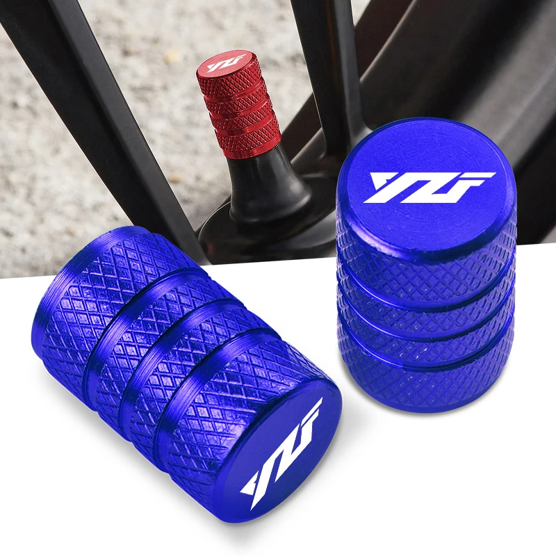 For YAMAHA YZF R1 R3 R6 R25 R125 R1M YZFR1 YZFR6 YZFR3 Accessories Motorcycle CNC Aluminum Tire Valve Air Port Stem Cover Caps