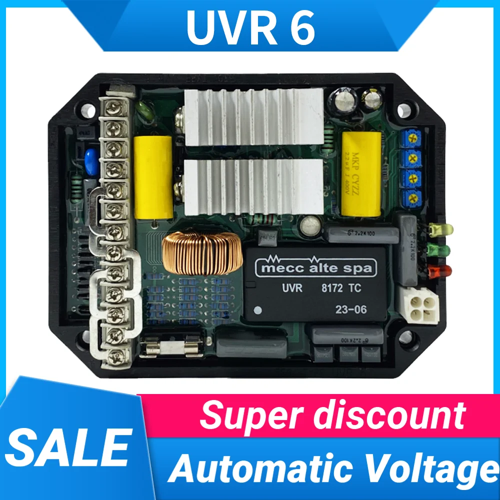 UVR6 AVR Mecc Alte Spa Automatic Voltage Regulator  Powerly Generator Stabilizer Alternator  Adjuster