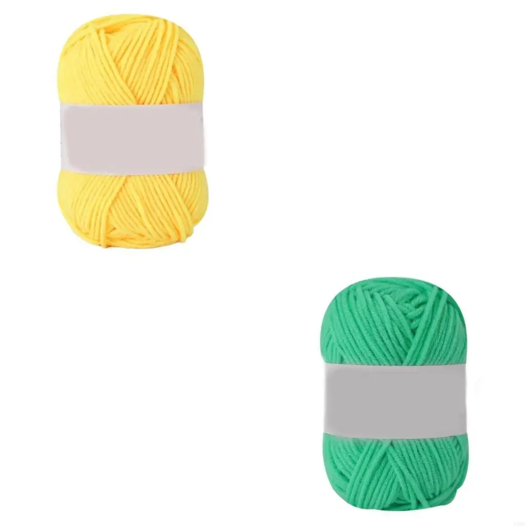 

Skein Yarn for Crochet Knit Accessories Soft Yarn Multicolored Yarn Y166
