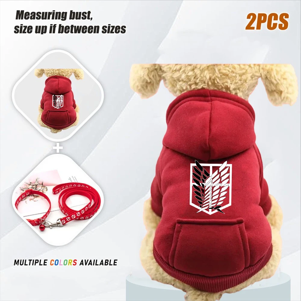 2 Stück Wasserdichte Warme Hundejacke Weste Winter Hundebekleidung mit Geschirr Bulldoggen-Mantel Haustier-Kostüm für Kleine und Große Hunde Chihuahua