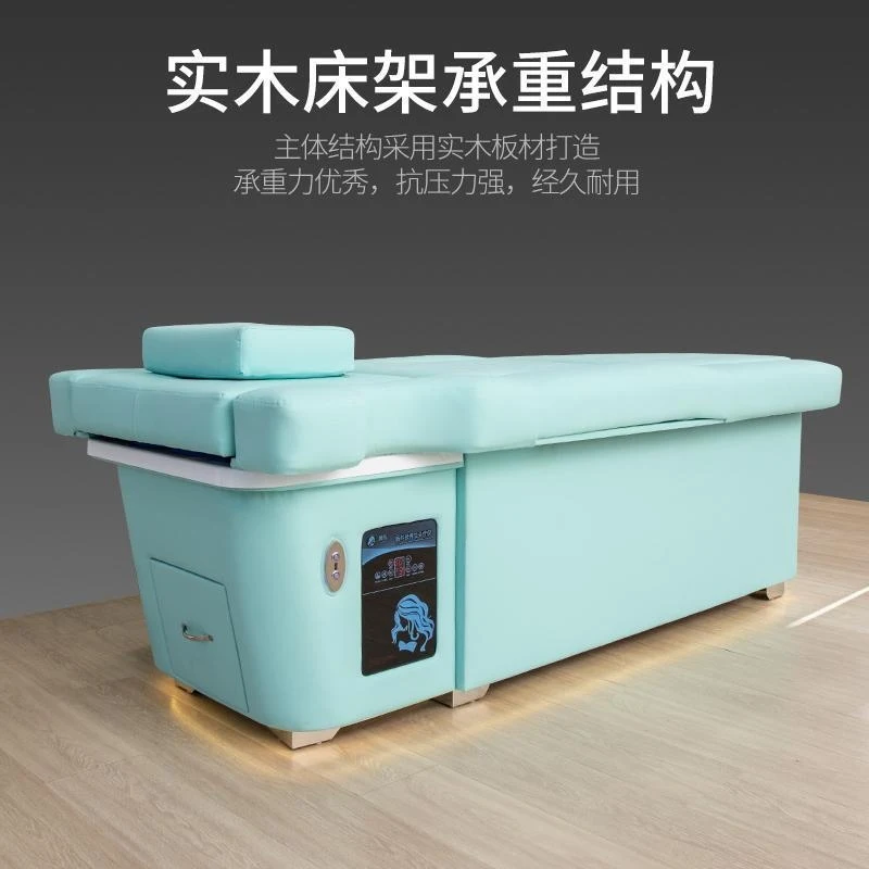 Bojue Lifting Shampoo Bed With Circulation, Therapy, Foot Bath, Multifunctional Constant Temperature Massage