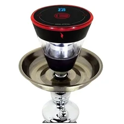 New Arab Square Electric E-Head Hookah Heating Stove 2000mah Rechargeable Shisha Charcoal Chicha Bowl Set for Smoking Accessorie