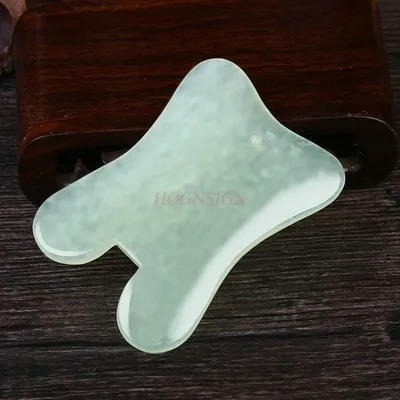 Sand board square shoulder and neck scraping board artifact back special jade flaky body scraping sand board large tool image 4