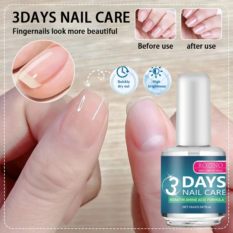 Nuevo Primer nutritivo para esmalte de uñas, esmalte de uñas transparente, sello de secado rápido, juego de esmalte de uñas brillante, mejora duradera de las uñas