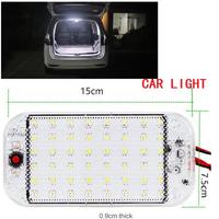 12v-85v Car Panel Light Car Interior Reading Lamp High Brightness LED Van Truck Cabin Lights Vehicle Boat Camping Light Belt