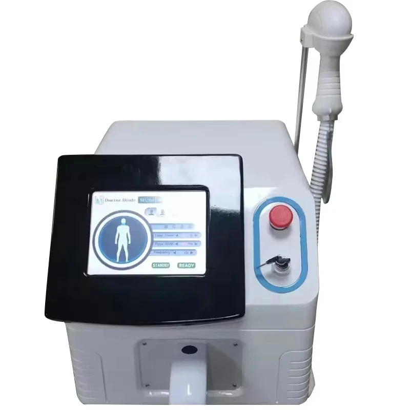 ‌ 2025 جديد 755nm 808nm 940nm 1064nm ديود آلة إزالة الشعر بالليزر نظام التبريد غير مؤلم الوجه الجسم لنزع الشعر ‌