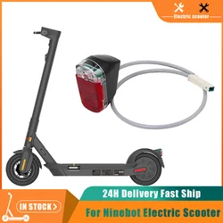 Electric Scooter Rear Taillight Brake Light For Ninebot Max G30 D High-Brightness ABS Fender Safety Warning LED Tail Lamp Parts