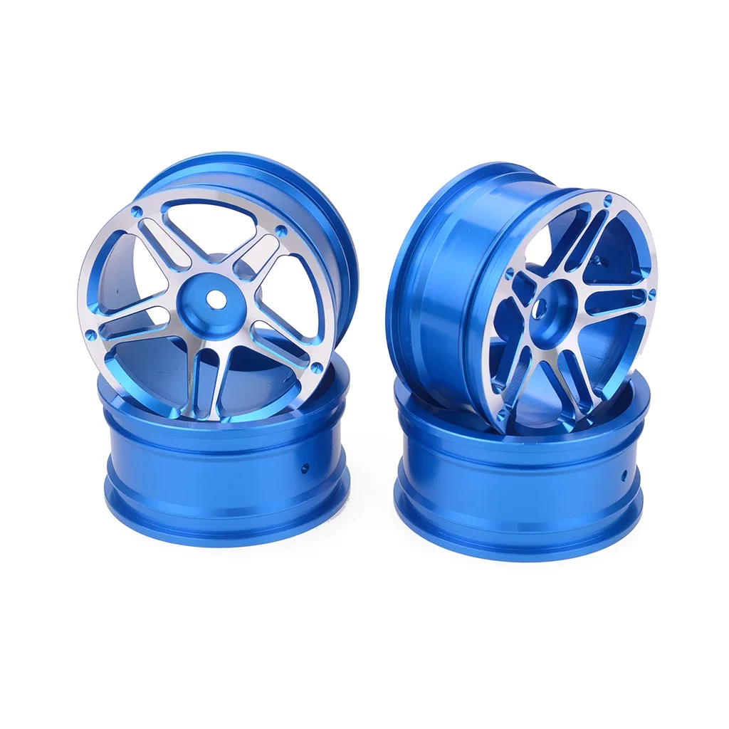 4szt 1/10 On-Road Drift Car 52MM Aluminum Alloy Metal Wheel Hub 1.9Inch Climb Car Wheel Rim For HSP Tamiya HPI Kyosho Sakura 110