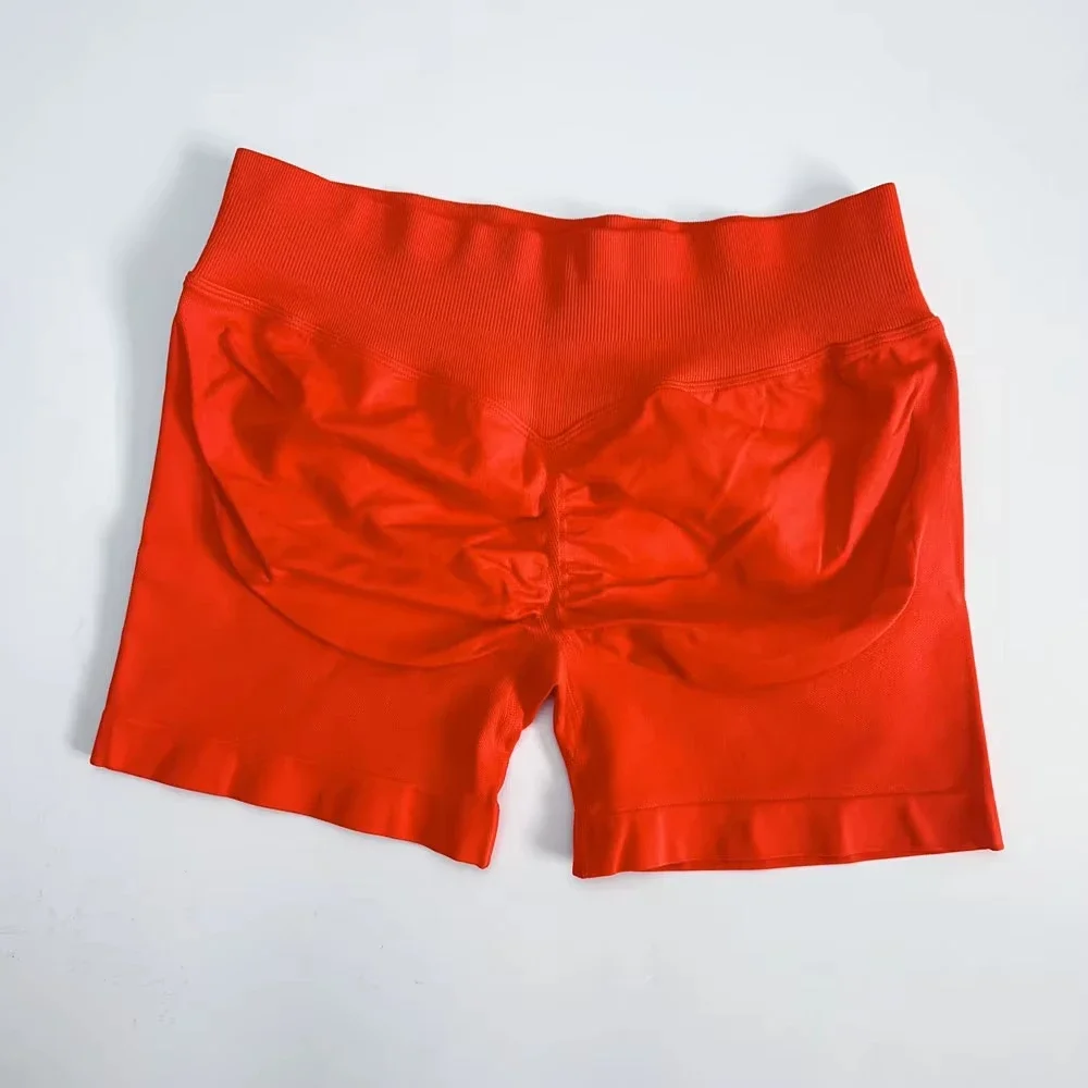 

Comfortable multi-color optional high-elastic giant hip lift impact shorts women's seamless high-quality yoga matching