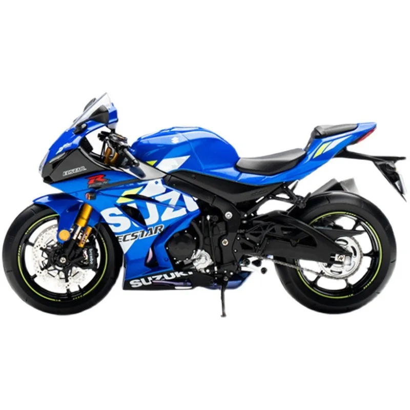 LCD Diecast 1/12 Suzuki มอเตอร์รุ่นรถยนต์ Suzuki มอเตอร์ GSX R1000 รถจักรยานยนต์เล่นยานพาหนะของเล่นสําหรับของขวัญเด็กกล่องต้นฉบับ