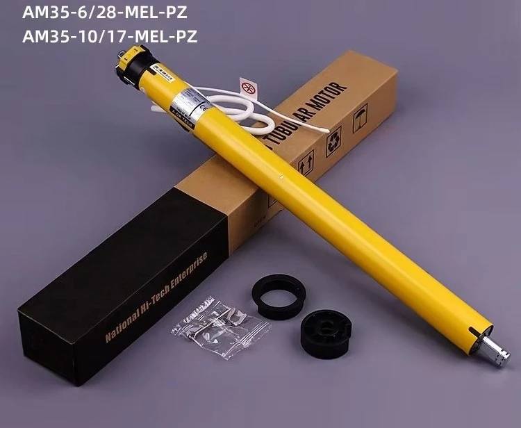 AM35-6/28-MEL-PZ Zigbee Motorized Roller Blinds Shutter 35mm Tubular Motor