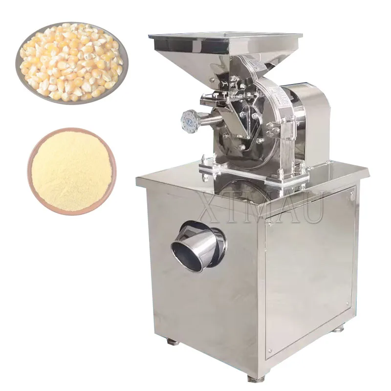 

Stainless Steel Stable Universal 10-120KG/H Crusher High Speed Raw Material Grinder Machine 220V 2200W