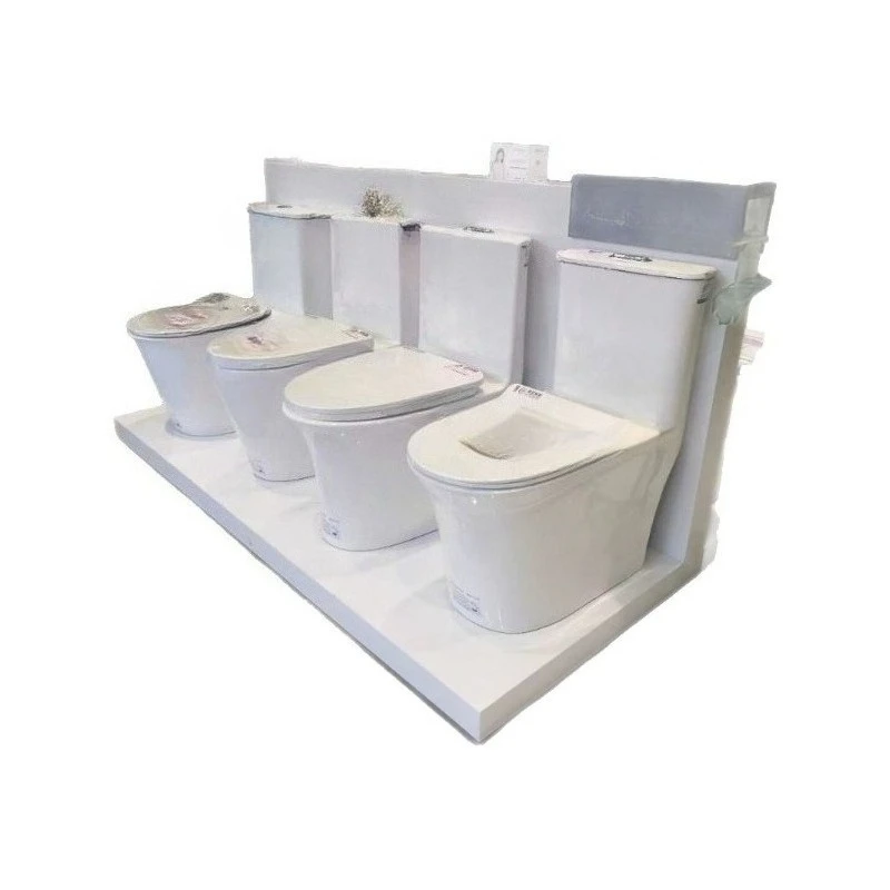 Bathroom display stand, faucet display, shower display board, floor drain booth, toilet display case