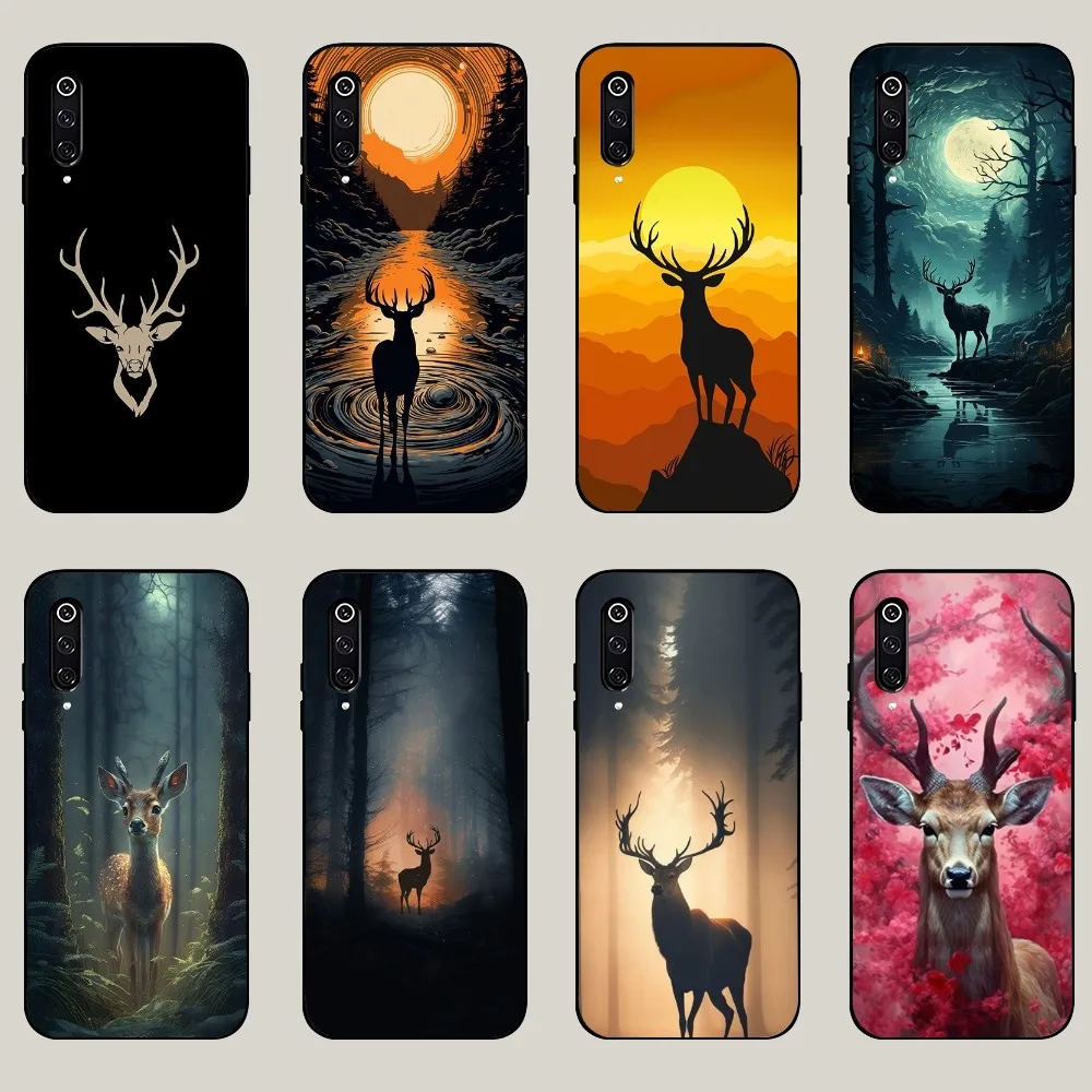 

Deer Hunting Camo Phone Case For Xiaomi 11 Redmi Note 11 5G 8T 9A 9 10T Note8Pro Note9 12SUltra Black Case