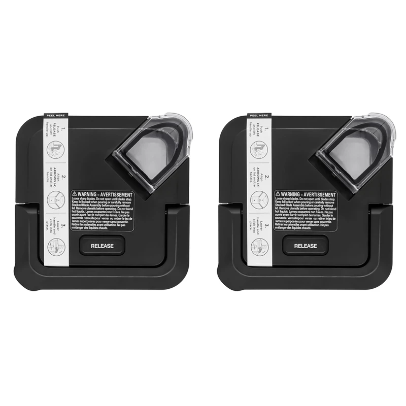 

A99G-2X Locking Lid Replacement For Ninja Blender 72Oz XL Pitchers, Replacement Square Top Cover For Ninja BL610 BL710WM