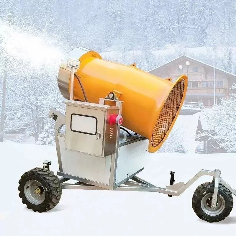 Outdoor Ski Resort Large Snowmaking Machine Snowflake Machine Play Snow Park Artificial Snowmaking Machine Large