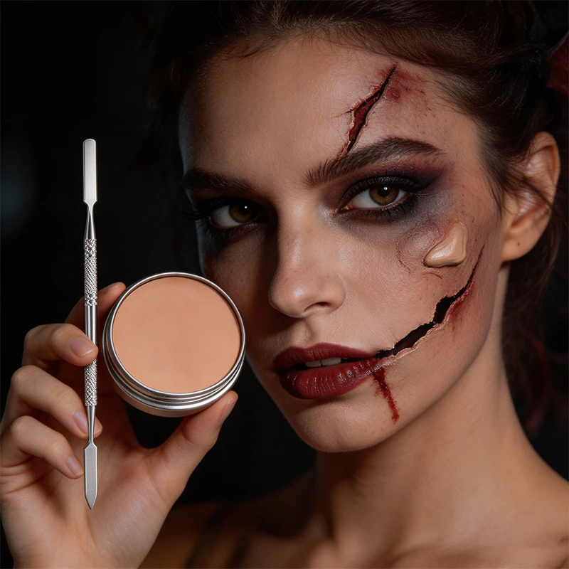Scar Wax SFX Special Effects Makeup Wound Skin Makeup Halloween Fake Nose Stage Body Paint Fancy Fake Wax Body Face Painting