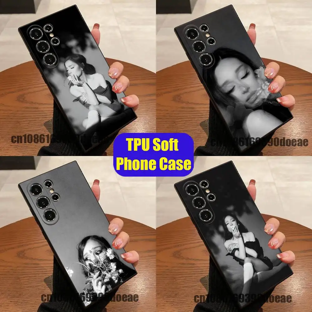 For A-ArianaS Petal Phone Case For Samsung S23,S24,S26,S25,S22,S30,S21,Ultra,Plus,Fe,Lite DIY Silicone Cover