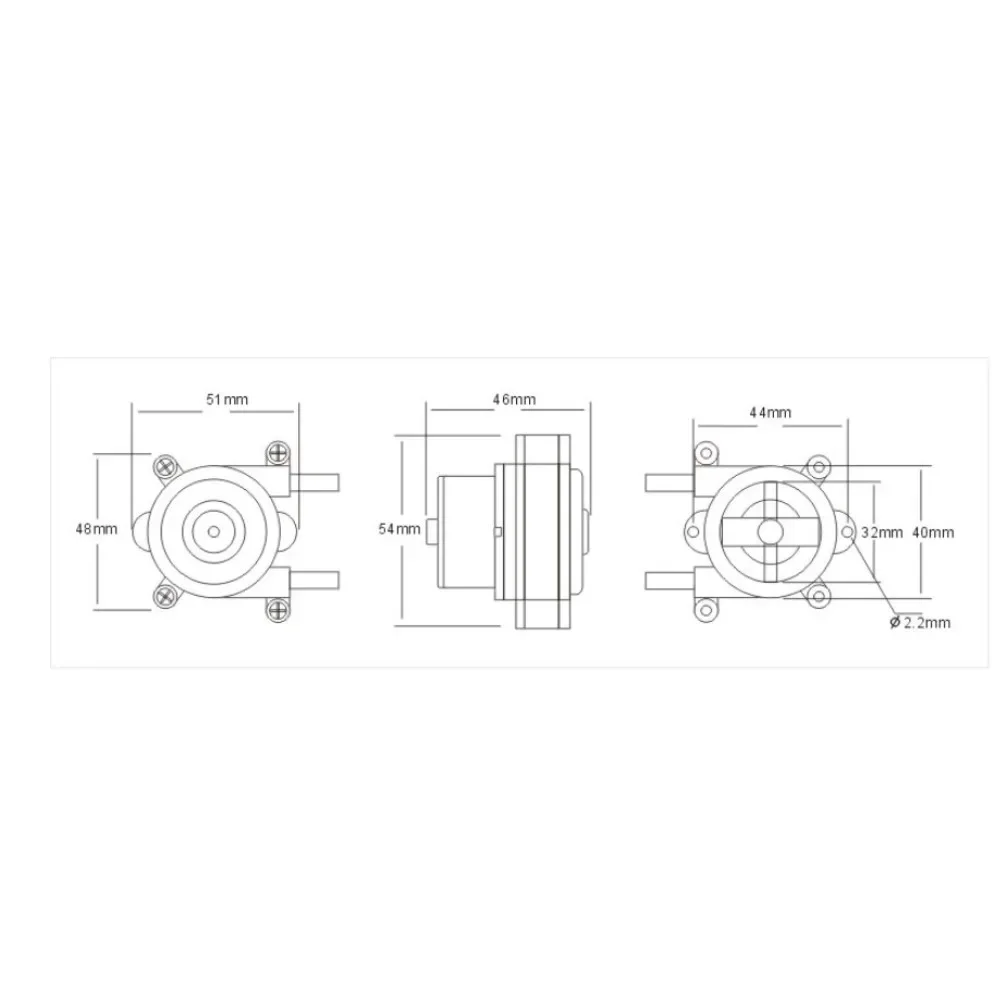 6V DC Self Priming Peristaltic Pump Designed for Laboratory and Aquarium Applications with Stable Flow and Pump Tube