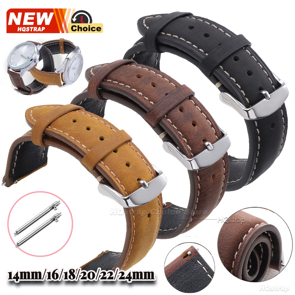 14mm 16mm 18mm 20mm 22mm 24mm Universelles Ersatz-Uhrenarmband für Samsung Galaxy 7/6/5/4 40mm 44mm für Huawei Uhrenband