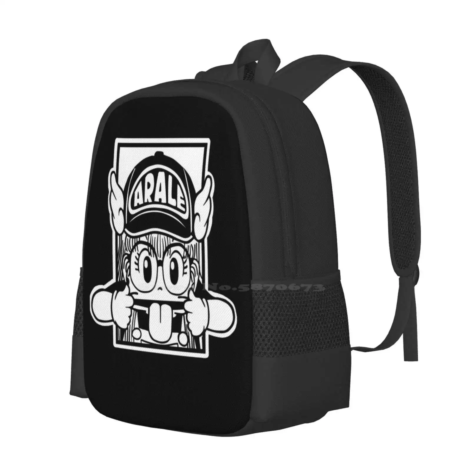 Arale Backpacks For School Teenagers Girls Travel Bags Arale Dr Slump Anime Manga Retro 90S Akira Toriyama Vintage 80S