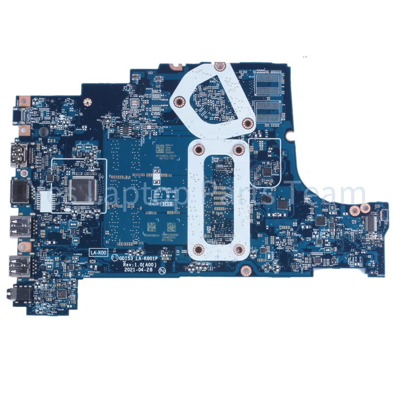 Gdi53 LA-K001P para dell 3501 3505 portátil mainboard 05hpx6 0drfwy amd cpu r5 r7 100% testado notebook placa-mãe