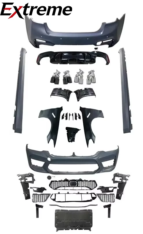 

5 SERIES G30 G38 PRE M5 Wide BODY KIT High Quality PP Material Complete Set Customization Available With Front Rear Bumper