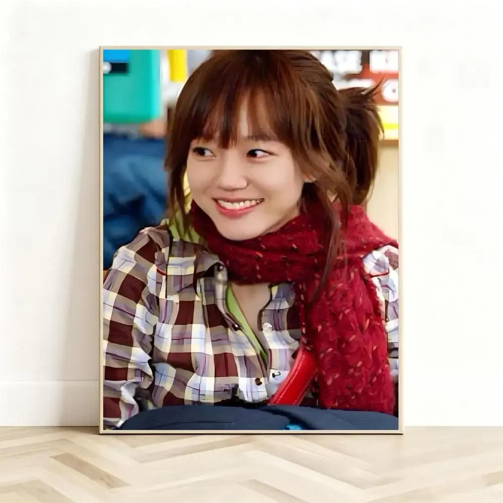 Refined Celebrity L-Lim Soo Jung Poster Classic Self-Adhesive PP Wall Sticker for Living Room Bar Decor Gift