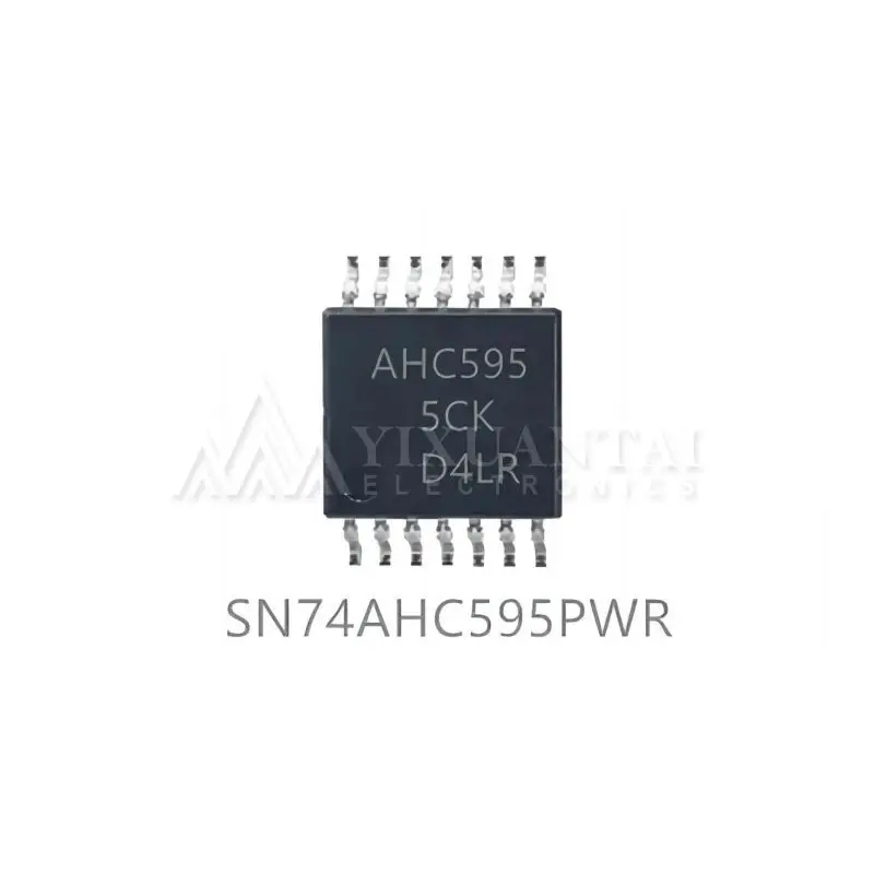 10pcs/Lot   SN74AHC595PWR  Marking  AHC595【IC 8BIT SHFT REG TRI-ST 16-TSSOP】  New and Original