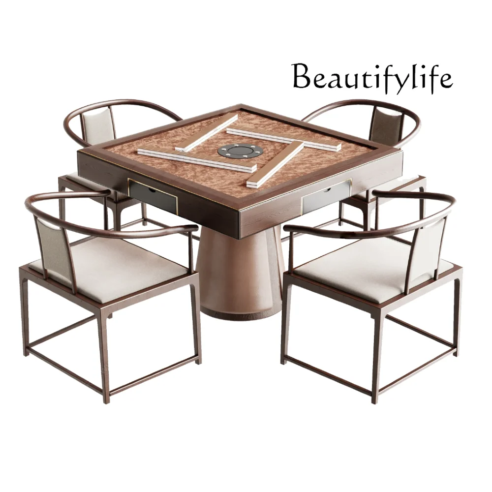 

Automatic household electric mahjong machine Hotel clubhouse Chess and card room Private room Mahjong table
