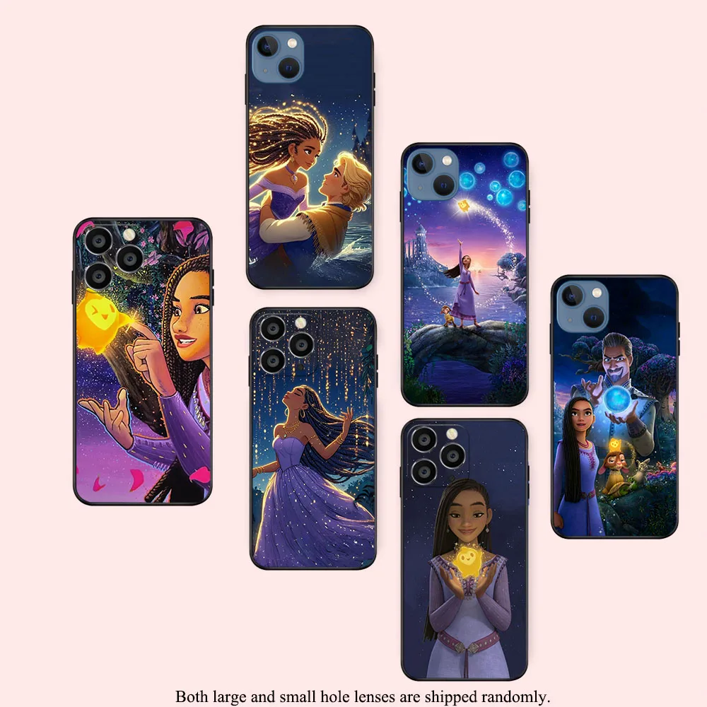 AK-14 Disney Wish Soft Case For iPhone 15 14 13 12 11 Mini Max Pro Plus