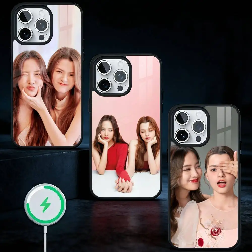 

F-Freen Sarocha F-Freenbecky Phone Case For iPhone17,16,15,14,13 Plus,Pro Max Magnetic For Magsafe Wireless Charging